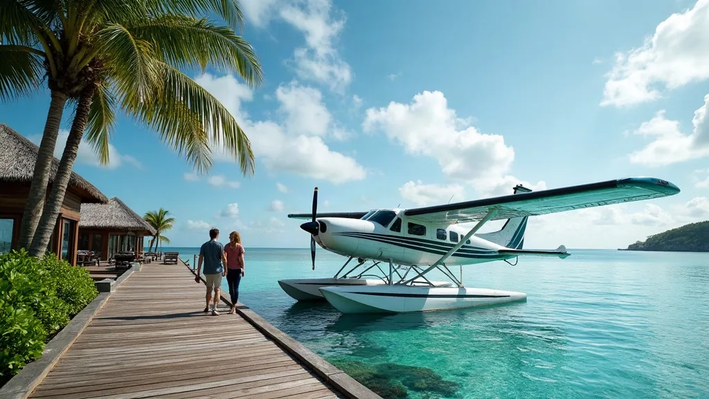 Bali Seaplane Resort Day Pass: Flight + Pool Combo